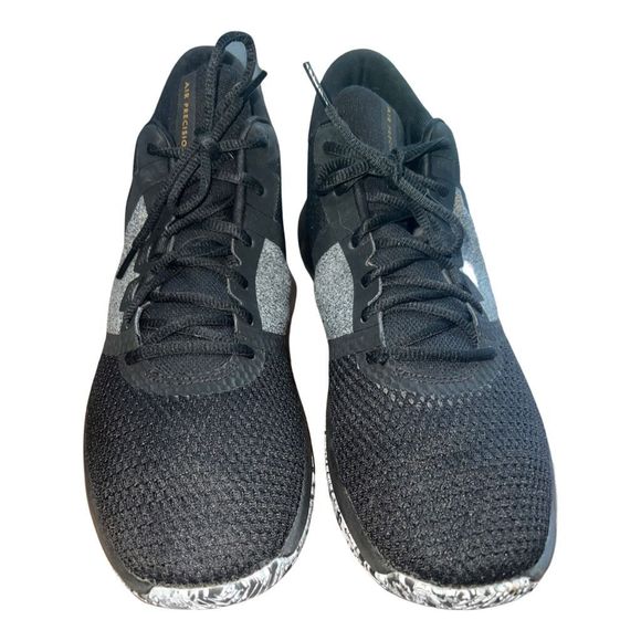 Nike Air Precision II Basketball Shoes Black & Gold Men size 9.5 - Picture 6 of 11